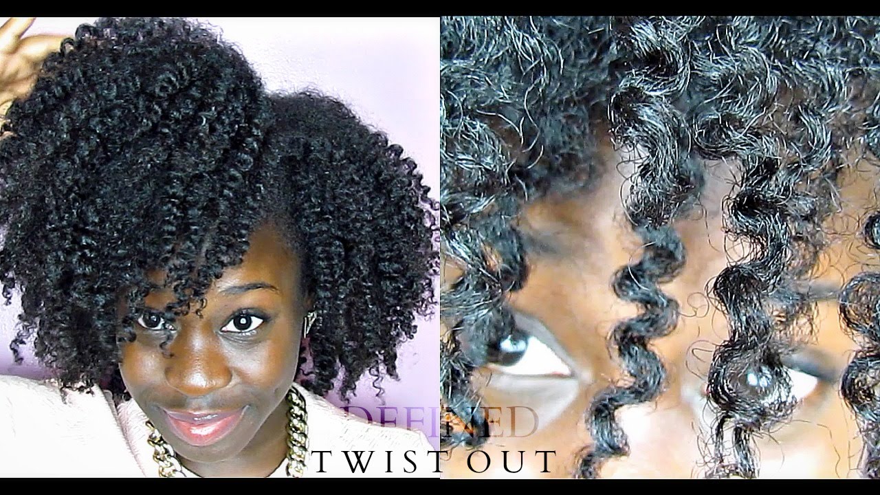 The Defined Twist Out on Natural Hair