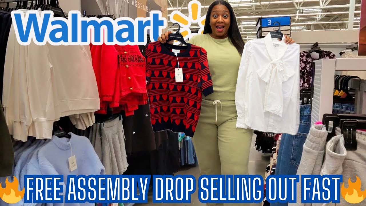 New Walmart! Don’t Sleep On Free Assembly | Try On Haul These  Outfits Won’t Stay In Stock