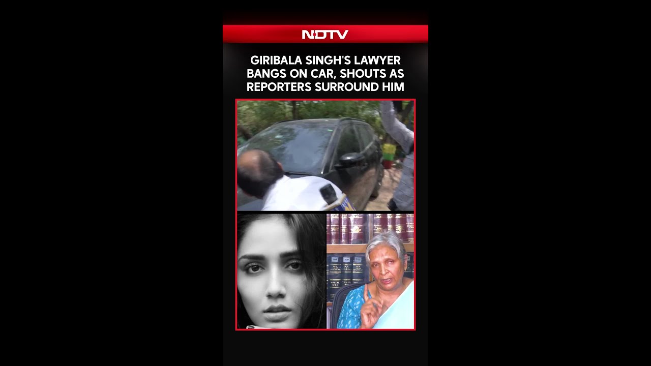 Twisha Sharma Death Case | Twisha Sharma's Mother-In-Law's Lawyer Bangs Car, Shouts Outside Court