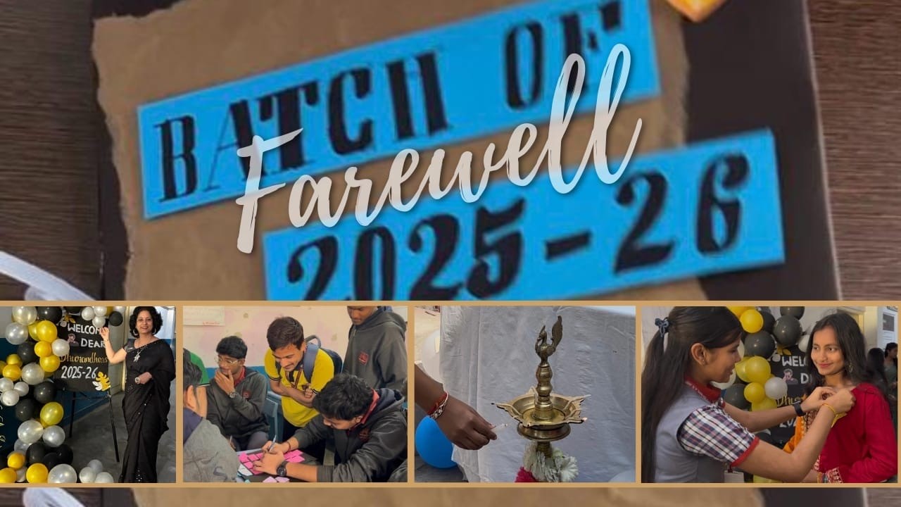 Farewell of Class XII batch 25-26