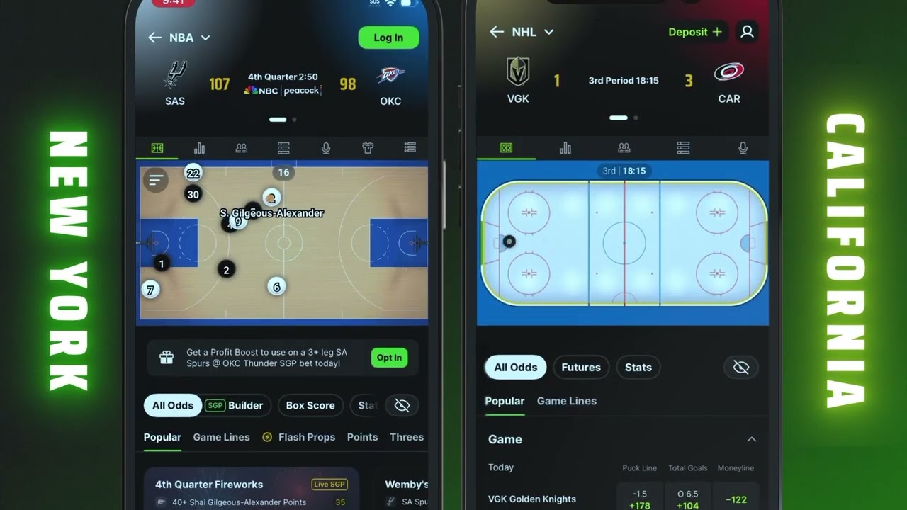 Представляем НОВОЕ суперприложение DraftKings &mdash; доступно во всех 50 штатах!