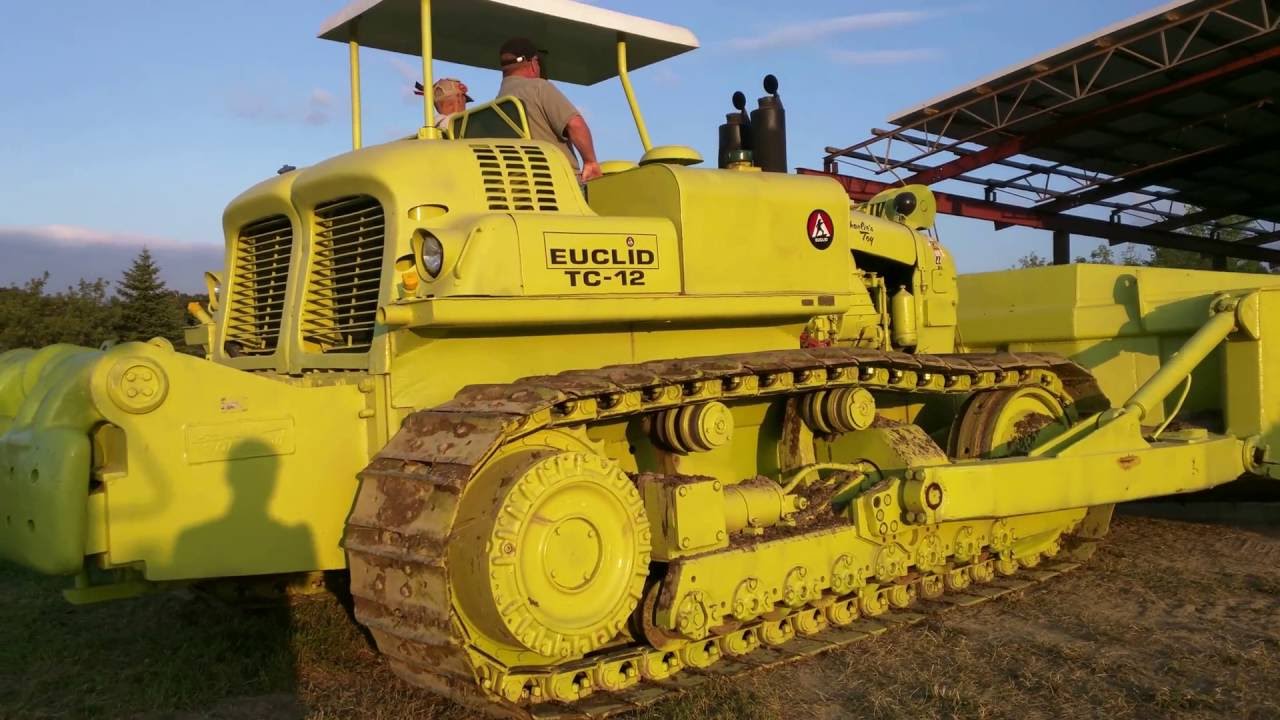 Euclid TC-12 Dual-Engine Crawler-Tractor at WMSTR in Rollag, MN 2016