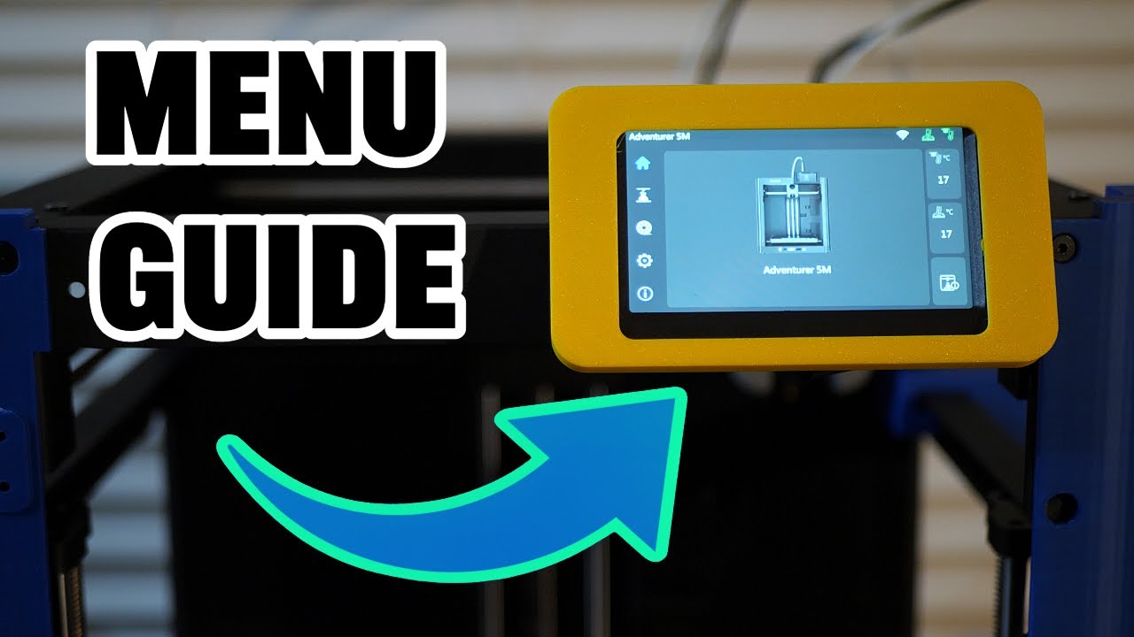 Flashforge Adventurer 5M: Complete Menu and Settings Guide
