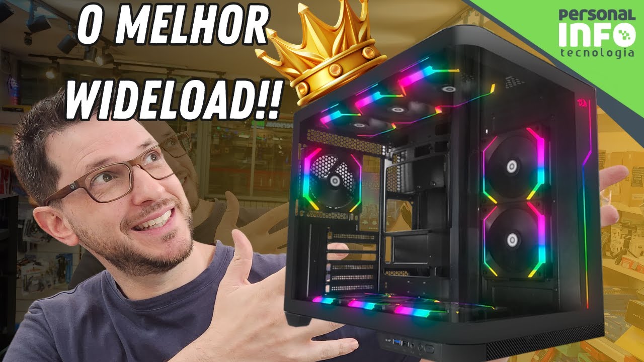 WIDELOAD EXTREME REDRAGON: É Tudo Isso Mesmo? GABINETE AQUARIO TOP DE LINHA