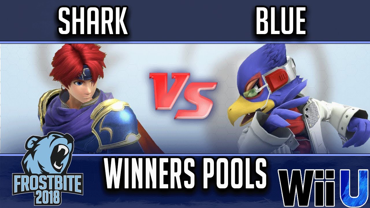 Frostbite 2018 Smash 4 Singles  WINNERS POOLS - TGG | SHARK (Roy) vs HHG | blue (Falco)