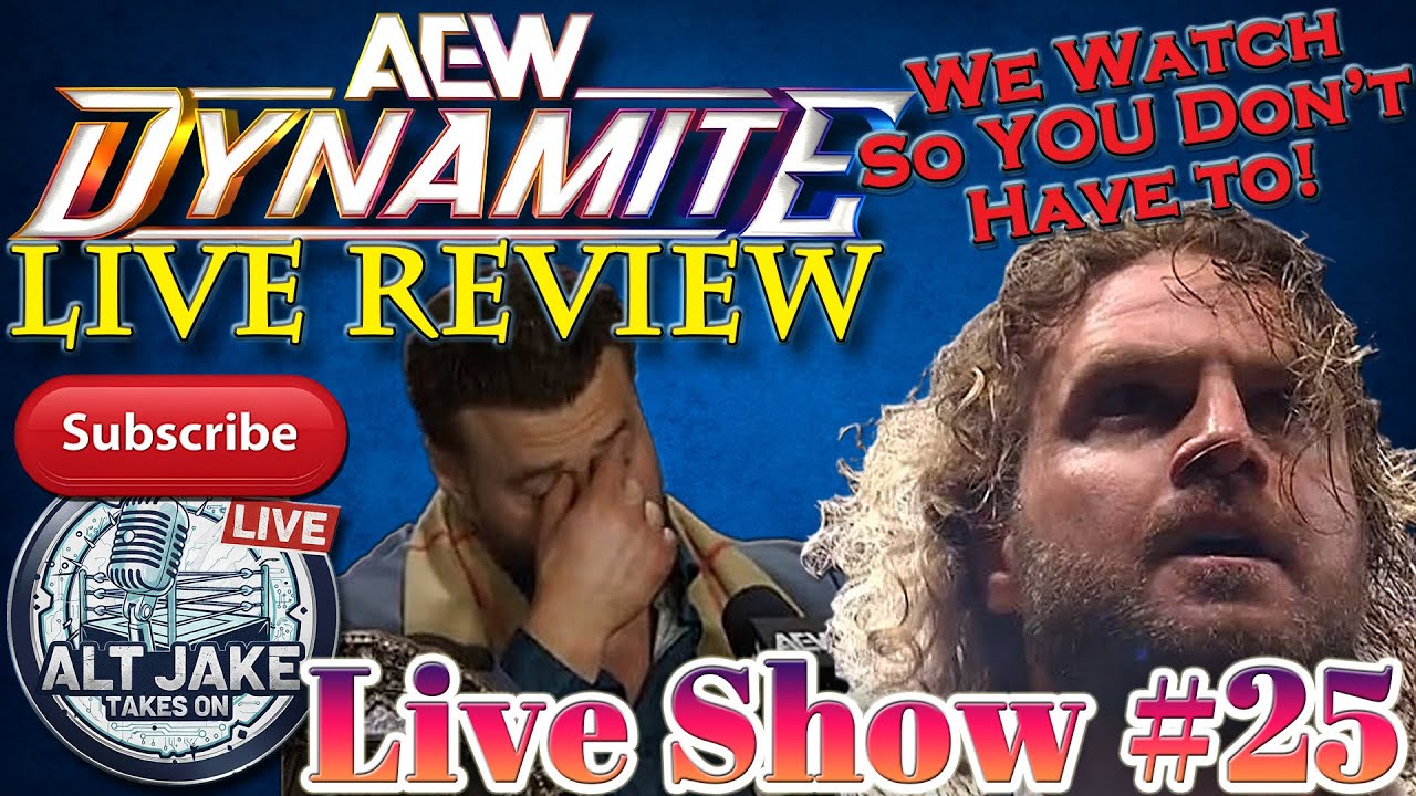 AEW Dynamite LIVE REVIEW #25 - Revolution Go-Home Show!!! We Watch, So YOU Don't Have to!!!