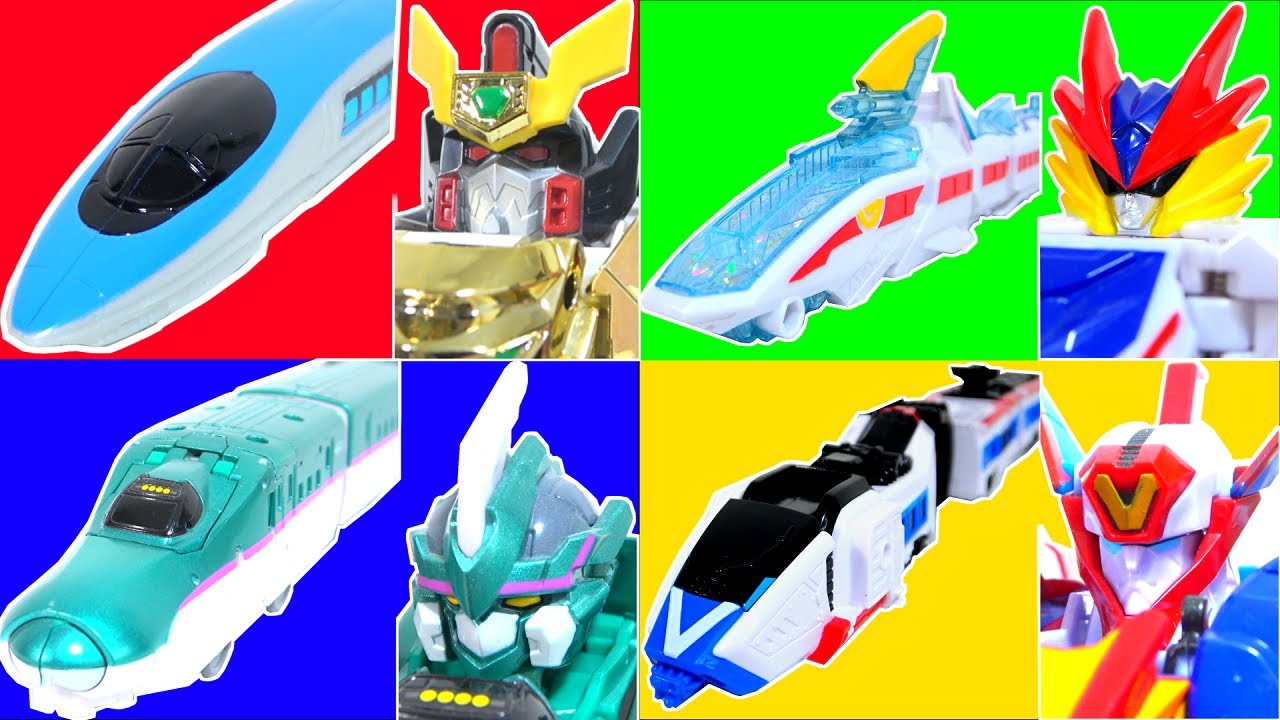 [Преобразование Синкансена] Силовая передача Гаогайгар, Шинкалион и Кинг Экспресс Забью-н и Тобот