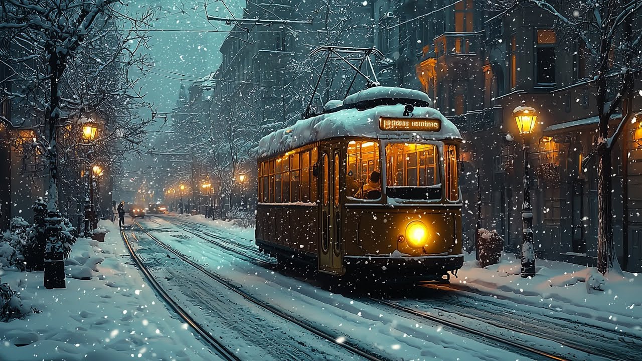 Gusty Blizzard & Raging Snowstorm Sounds for Sleeping in a House on the mountain | Winter Ambience