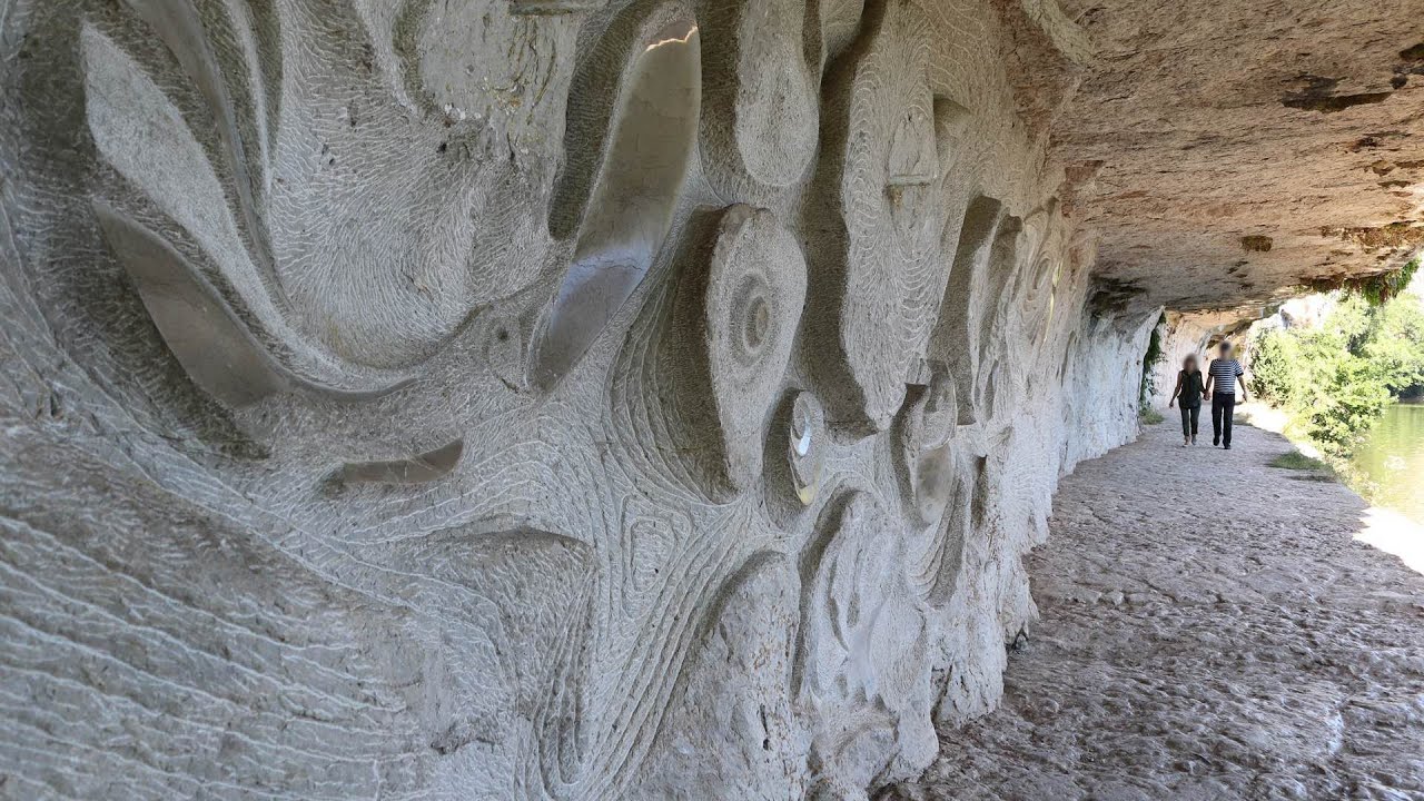 1001 Escapades: Chemin de halage de Bouziès, Lot, 46