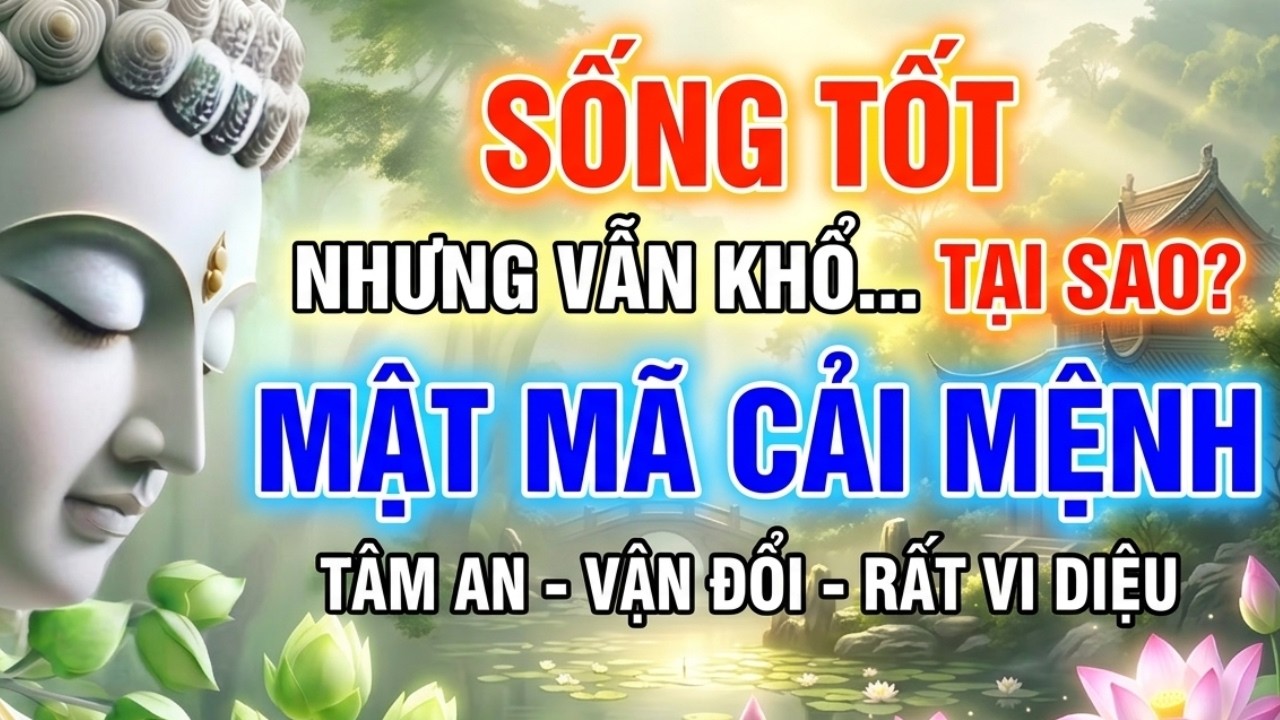 TẠI SAO SỐNG TỬ TẾ MÀ VẪN KHỔ? Đừng Trách Nhân Quả, Hãy Nghe Để Hiểu Quy Luật Này | An Nhiên Tự Tại