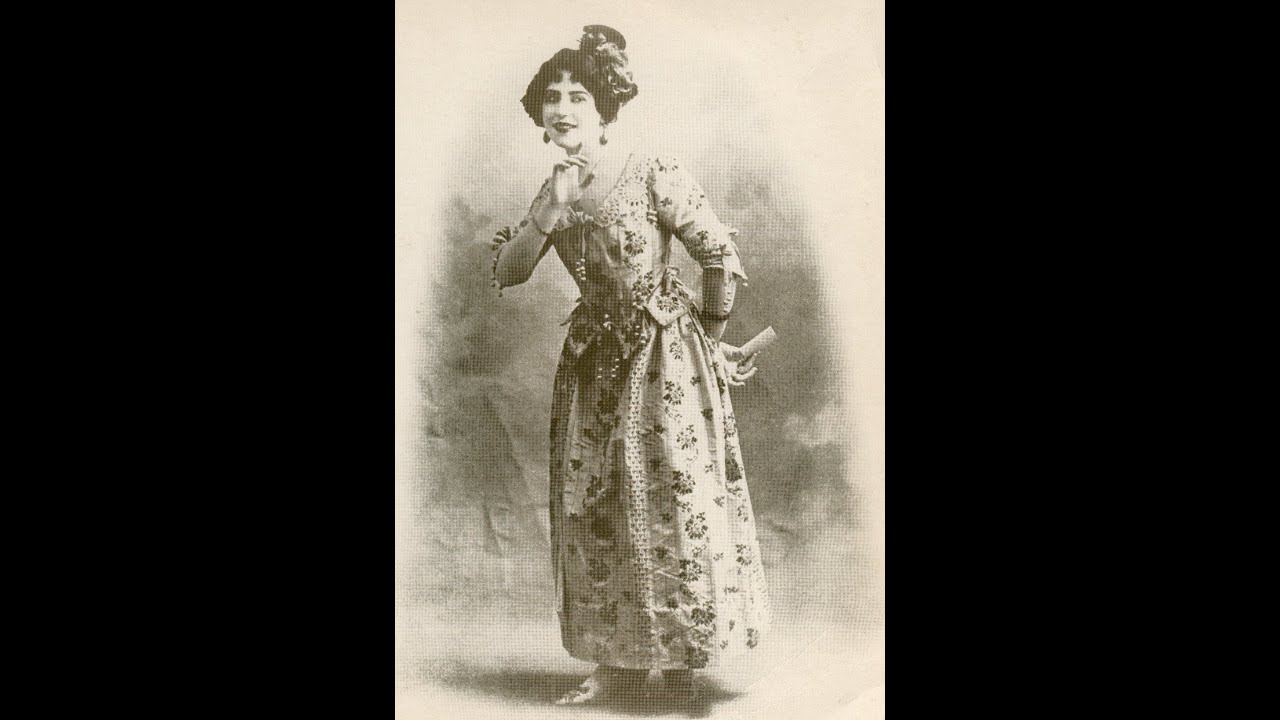 Rossini:   Il Barbiere di Siviglia  -  Una voce poco fa   -   Elvira de Hidalgo, soprano