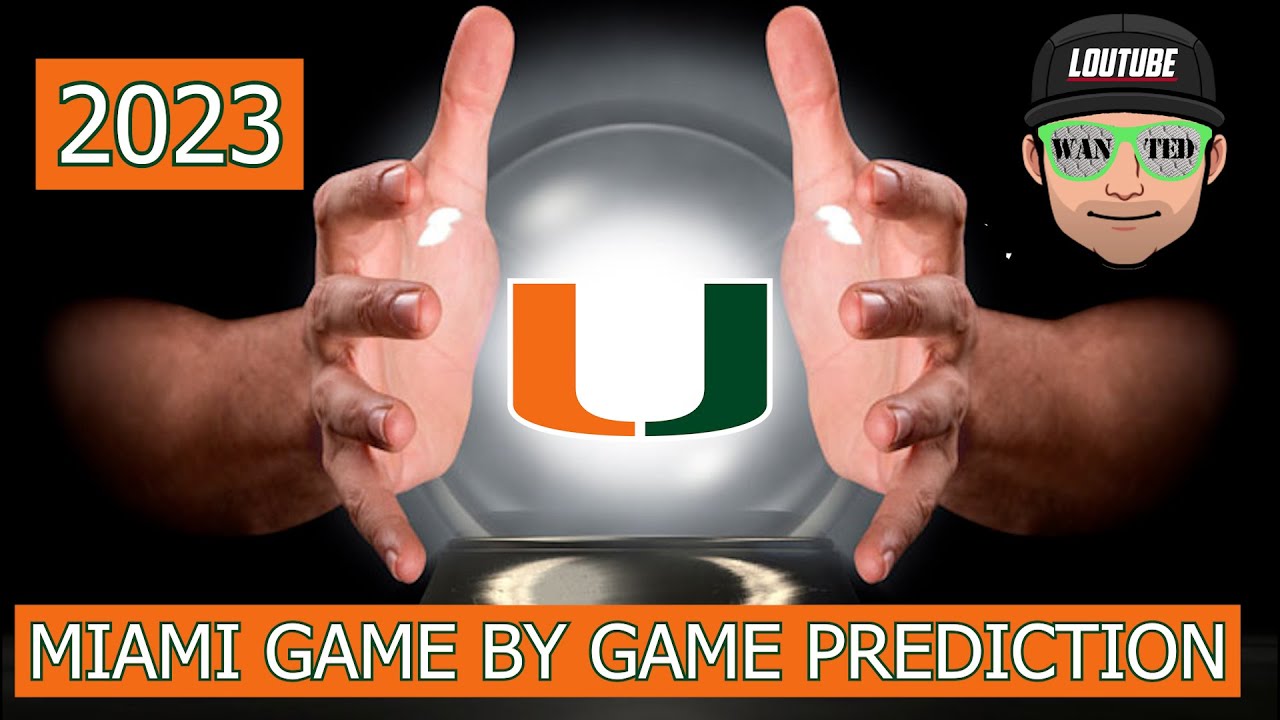 MIAMI HURRICANES 2023 GAME BY GAME PREDICTION & PREVIEW | COLLEGE FOOTBALL
