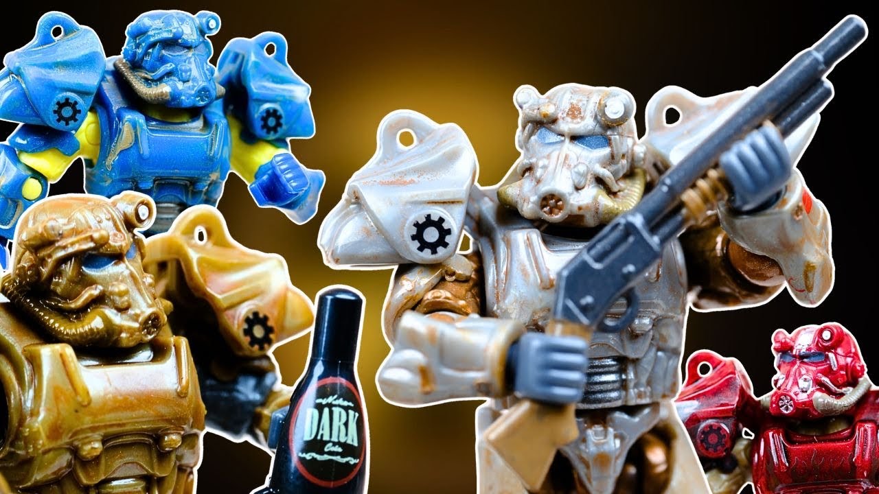 PEAK Fallout Collectibles! Обзор коллекции Mega T-60 Power Armor.