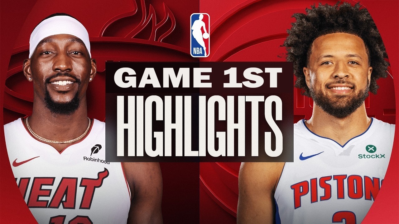 Detroit Pistons vs Miami Heat Game 1ST Highlights - March 08,2026 | NBA