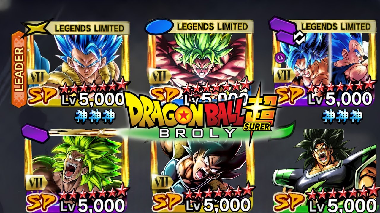 The Destructive Power of DBS Broly Movie Team!!!