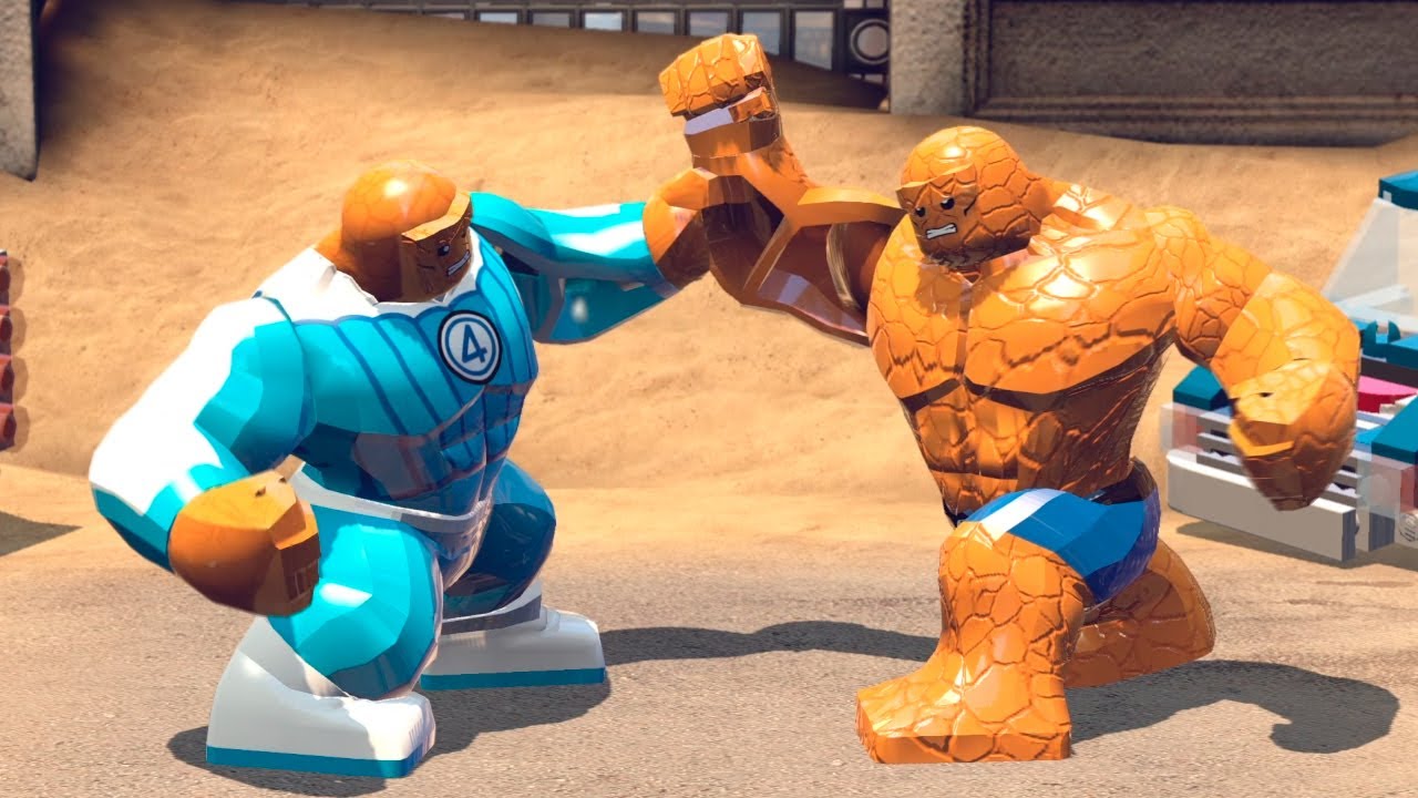 Coisa 2025 VS Coisa Clássico no LEGO Marvel Super Heroes