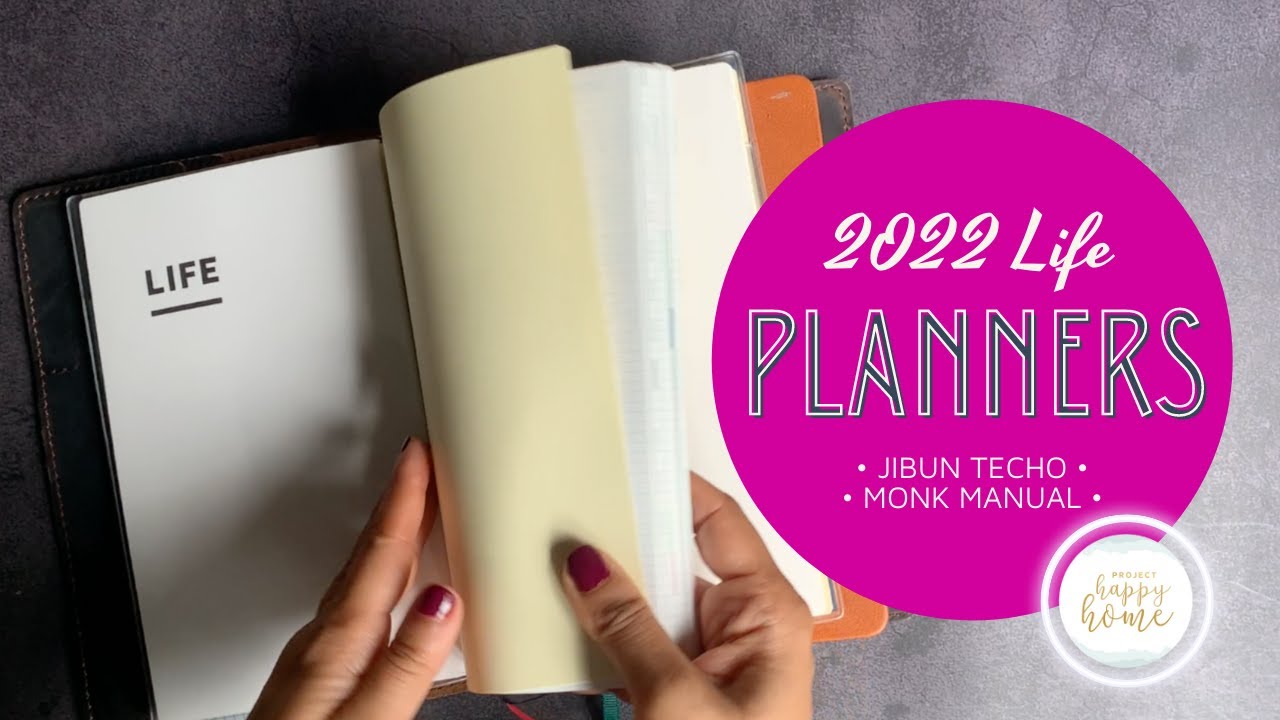 2022 LIFE PLANNERS || Monk Manual and Jibun Techo 2022