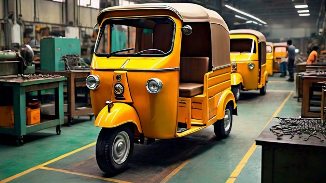 Making Of TUK-TUK IN Factory