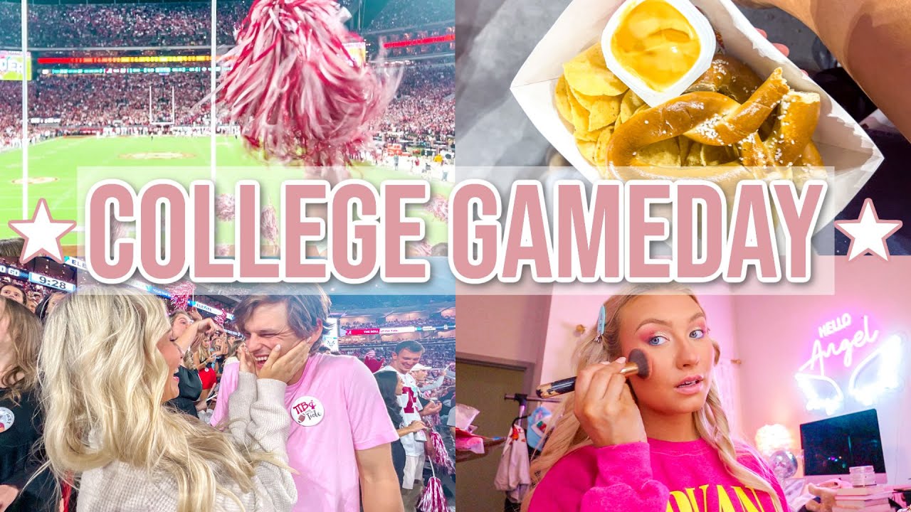 Alabama VS Texas A&M Gameday Vlog | College Weeekend In My Life | Lauren Norris