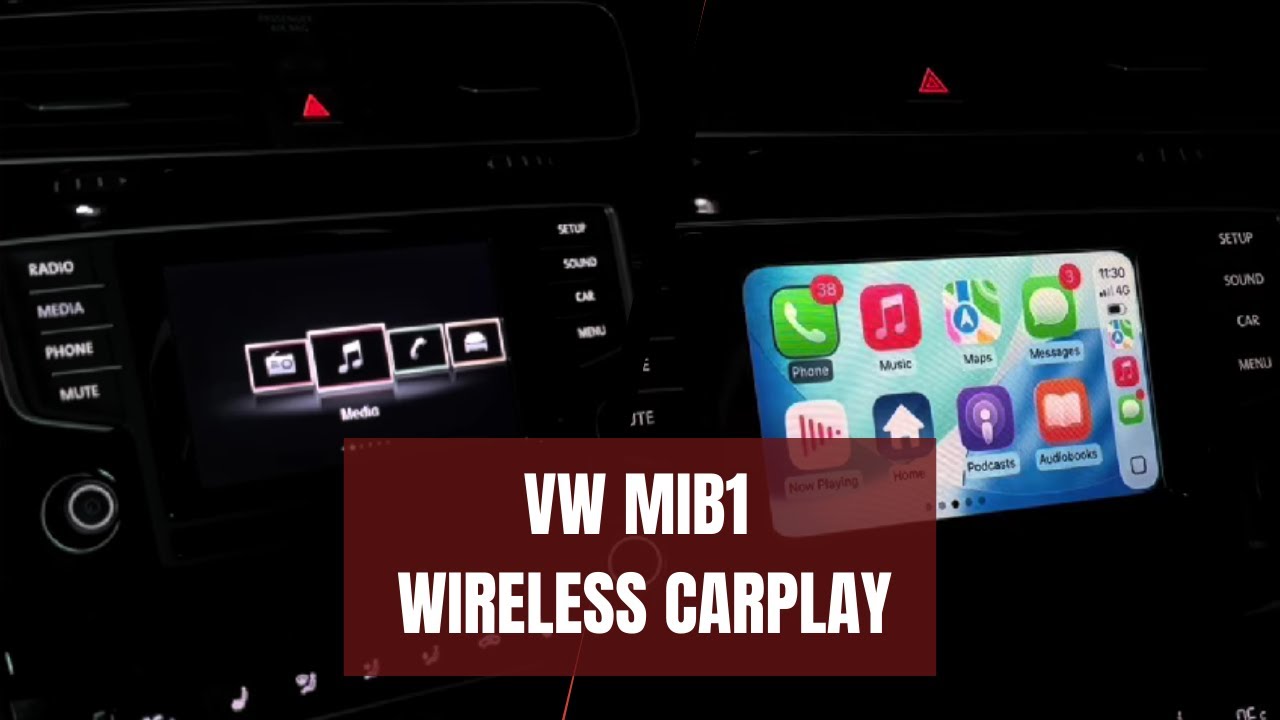 Модуль VW MIB1 Carplay + Android Auto | Golf MK7 | Кодирование MAK