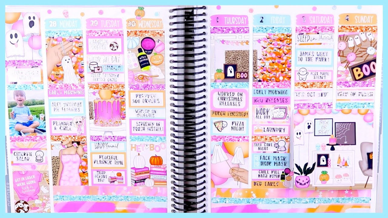 Long Lost PWM | Cute Spooks + Mean Girls (Glam Planner)