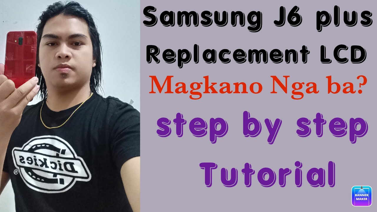 Samsung J6 plus REPLACEMENT LCD STEP BY STEP TUTORIAL