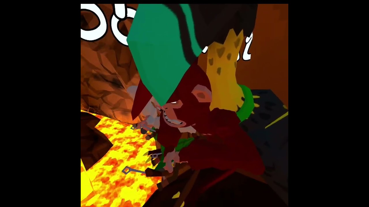 Ug vr fighting the magmadon