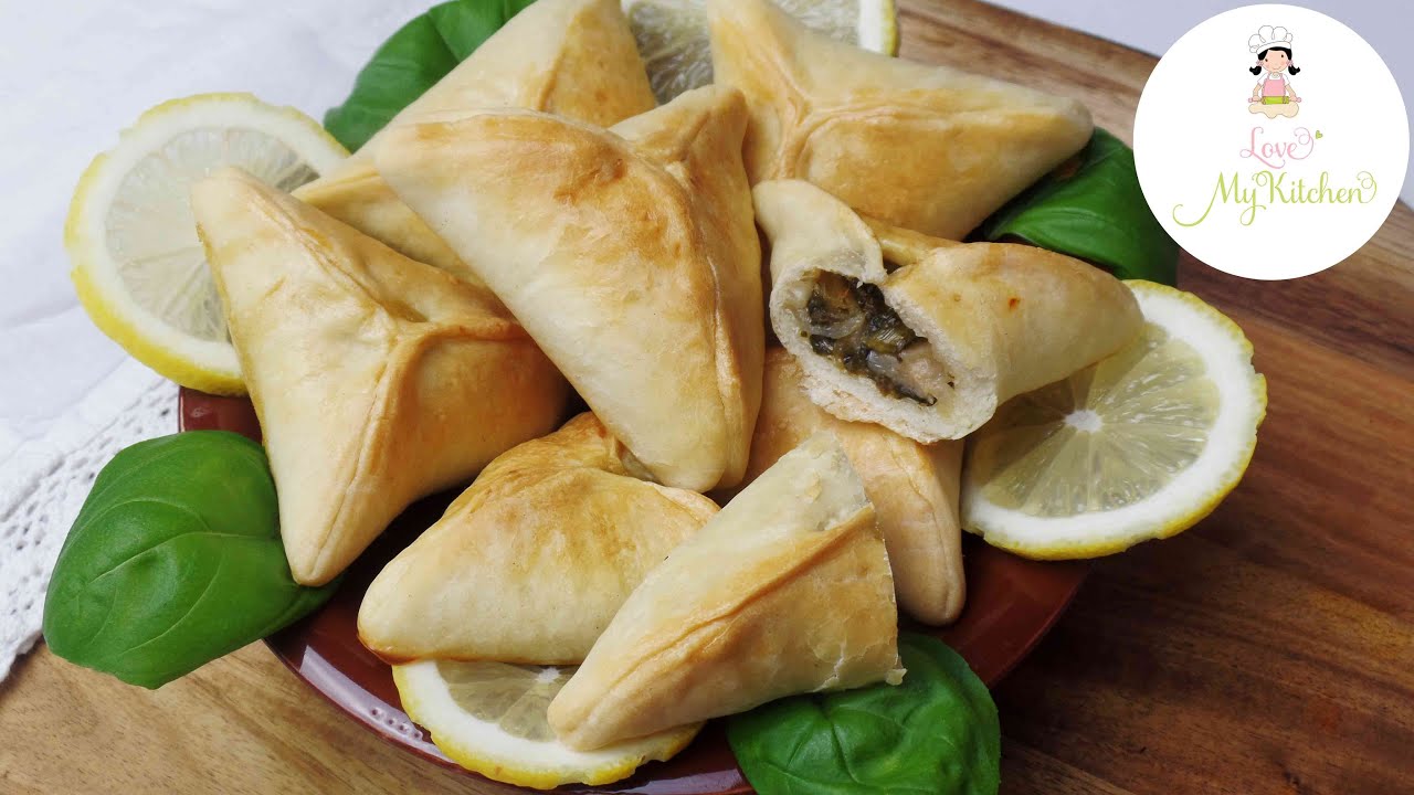 Rezept | Fatayer | libanesische Spinatteigtaschen | Teigtaschen | libanesische Küche | فطير السبانخ