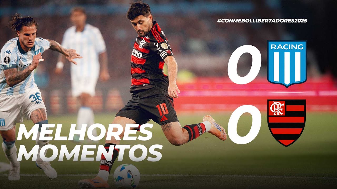 RACING 0 X 0 FLAMENGO | MELHORES MOMENTOS | CONMEBOL LIBERTADORES (29/10/25)