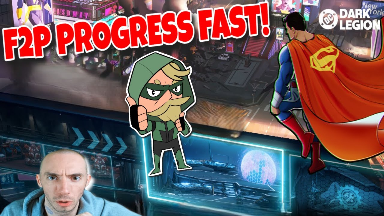 Советы по быстрому продвижению по бесплатной версии DC Dark Legion на глобальном запуске