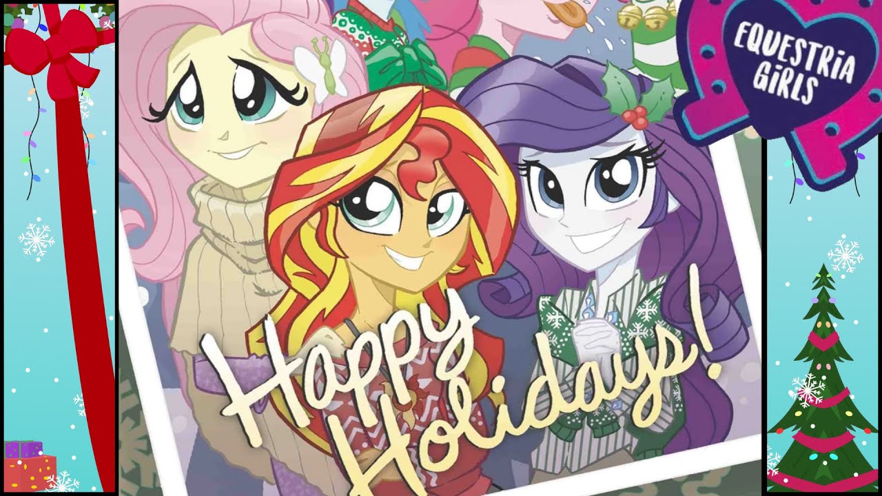 sunset's first sleepover 😴 MLP EG Holiday Special: Holiday Havoc