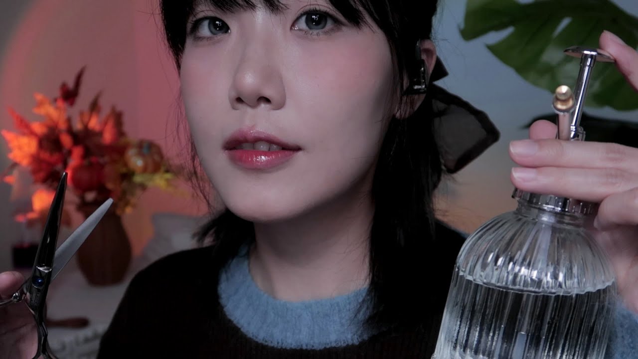 ASMR Салон красоты, который обрезает воспоминания. hair salon to polish one's memory RP