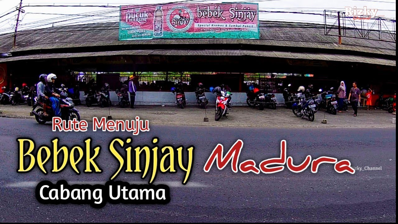 Rute Menuju BEBEK SINJAY Madura Cabang Utama Bangkalan .