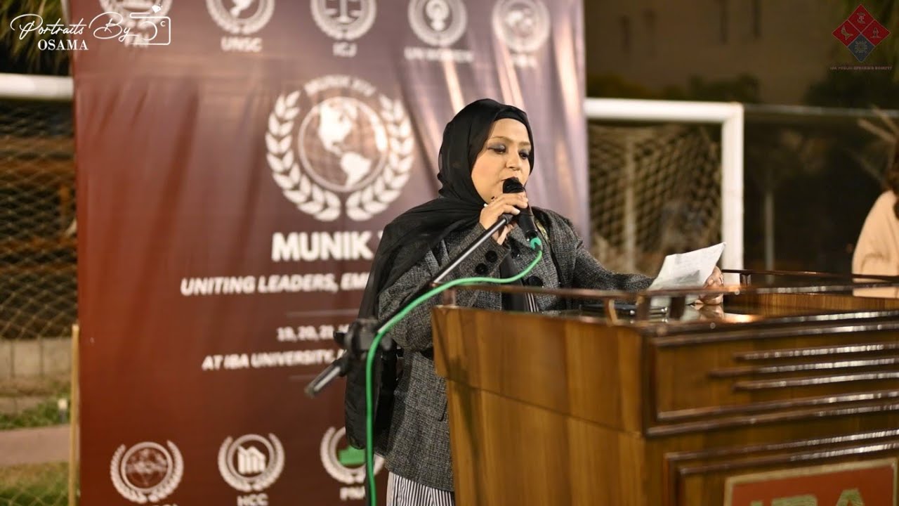 Celebrity Meet & Greet in MUNIK XIV at IBA Karachi #munik #iba #mun