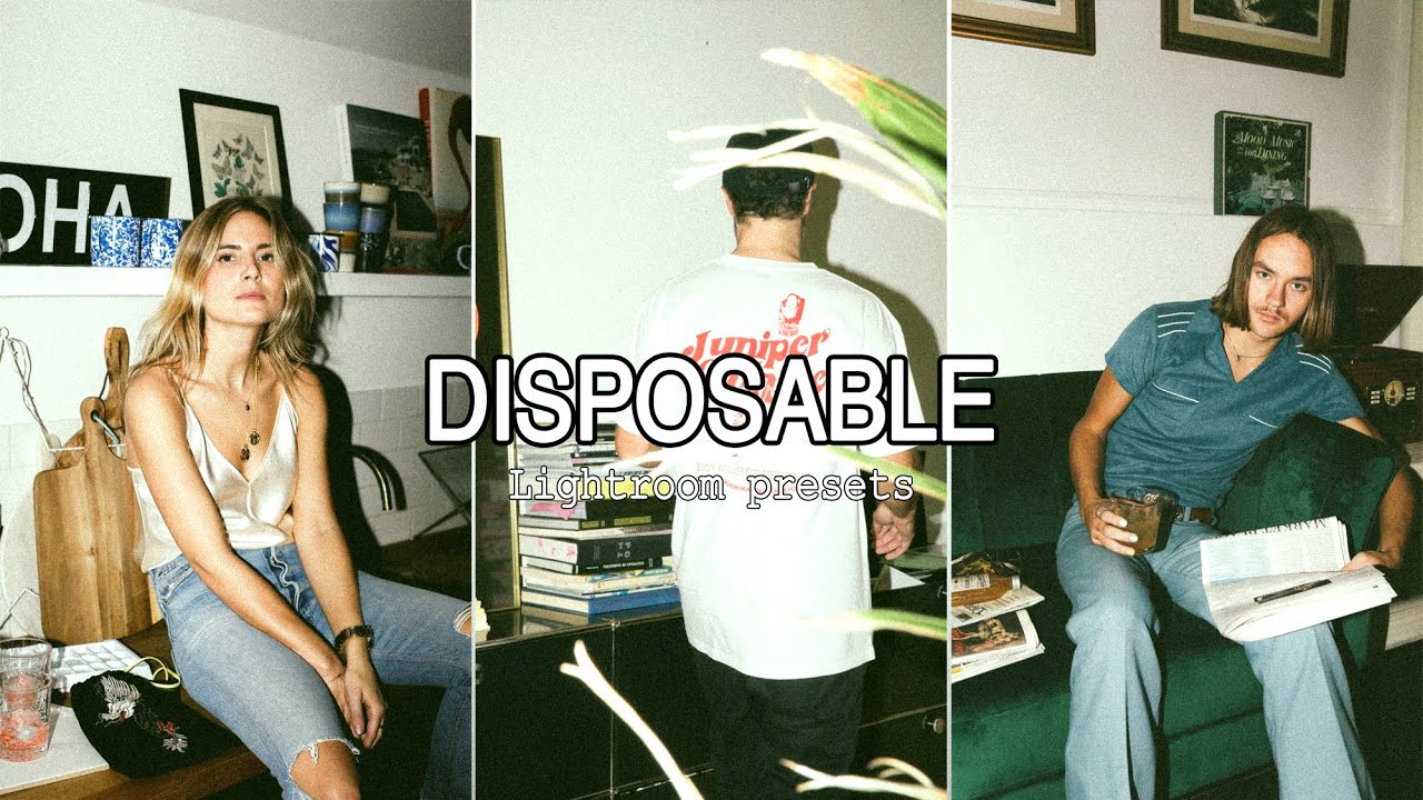 Disposable Camera Effect. Lightroom Disposable Preset. Lightroom mobile tutorial