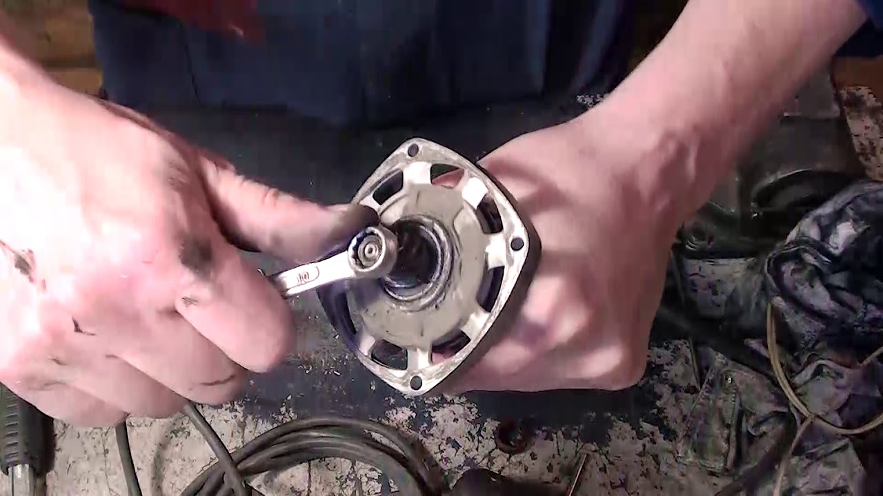 Ушм Makita 9558HN редкая неисправность