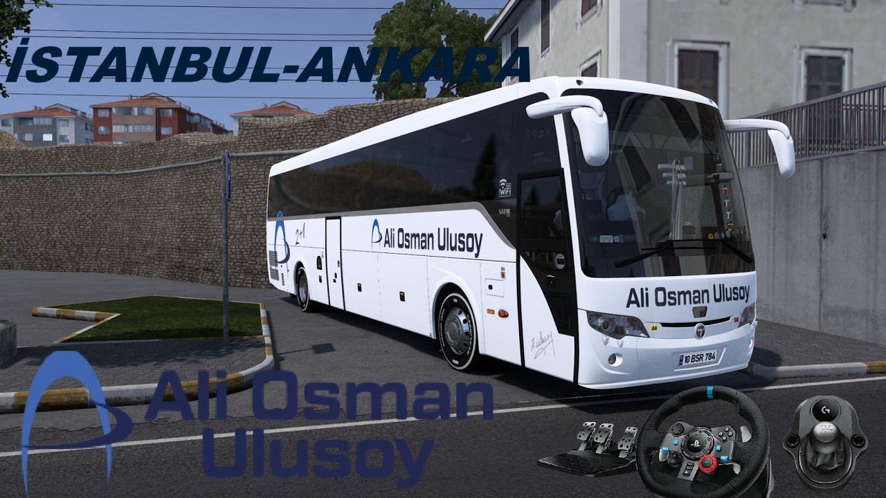 Ali Osman Ulusoy / Temsa Safir Plus ile İstanbul Ankara Seferi / Logitech G29