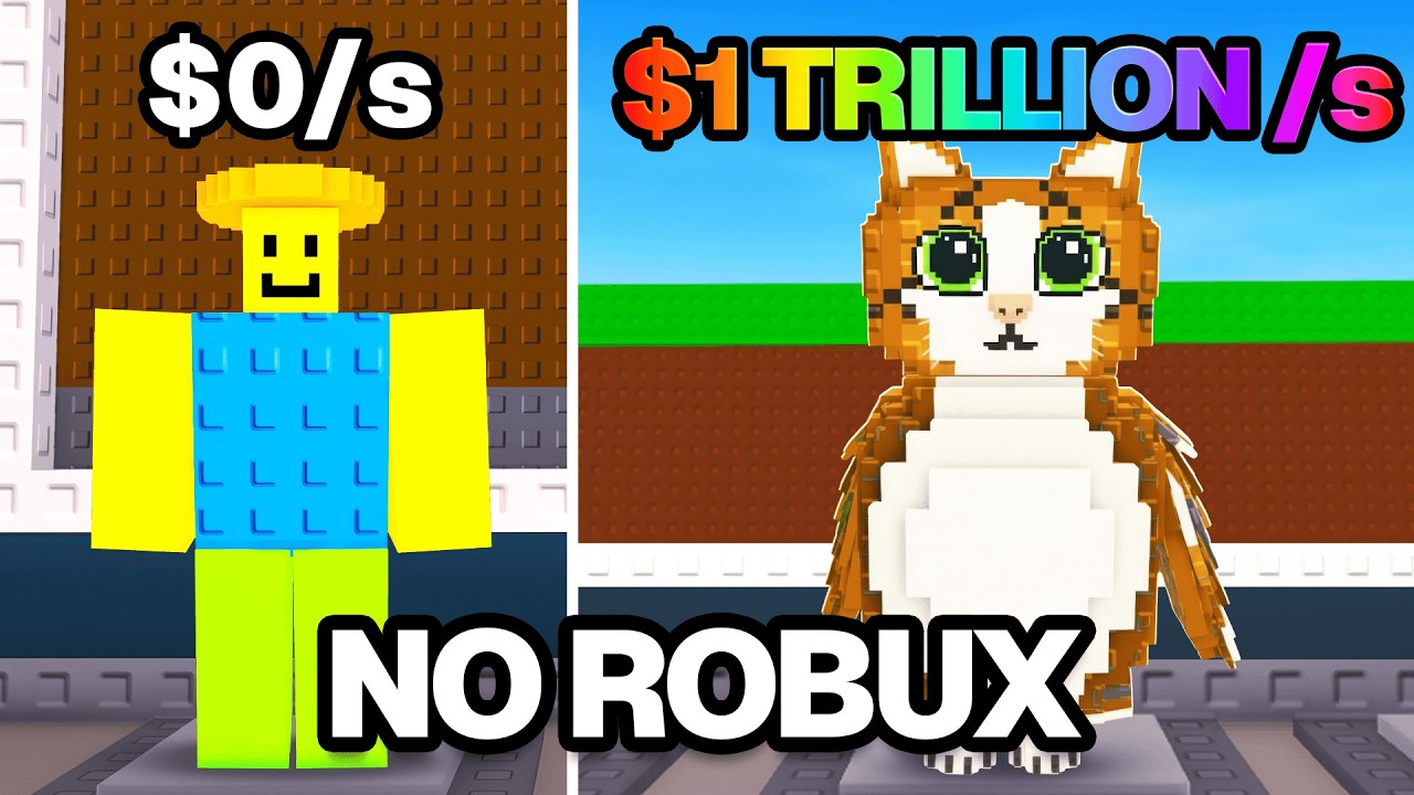 0 To 1 Trillion Race With NO ROBUX