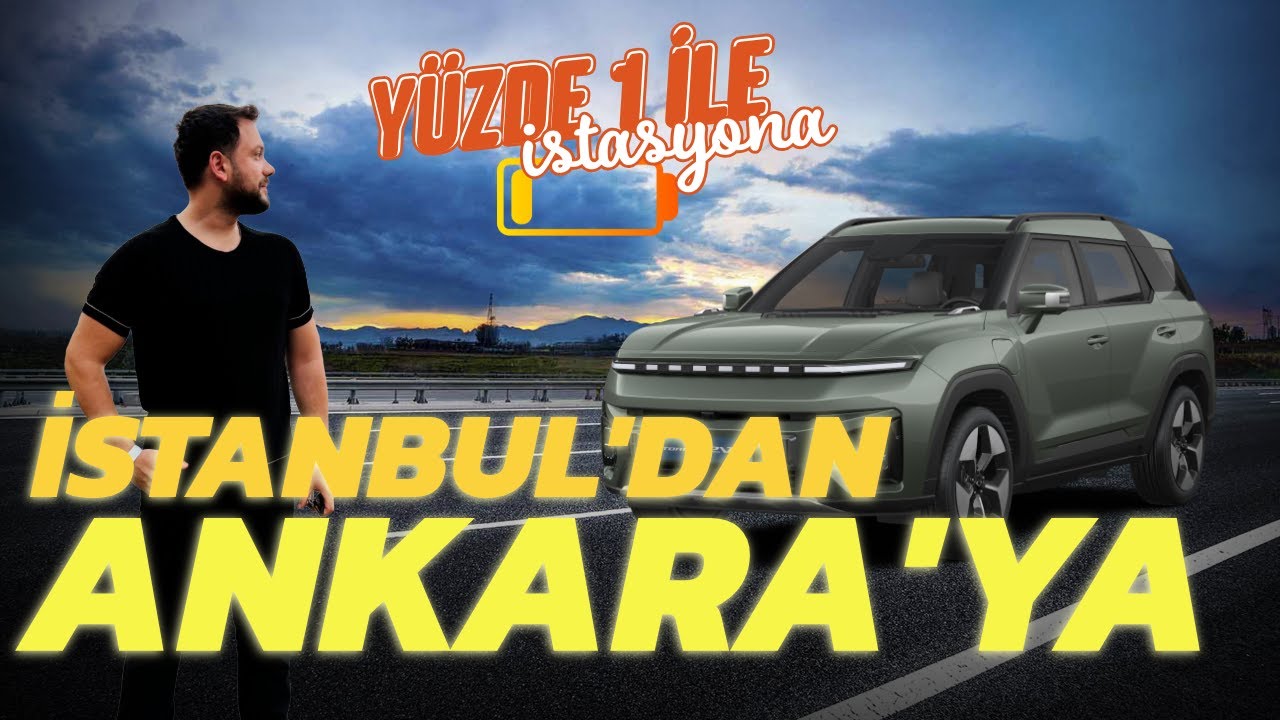 %1 ile istasyona yetişmek - KGM Torres EVX ile İstanbul'dan Ankara'ya nasıl gidilir?