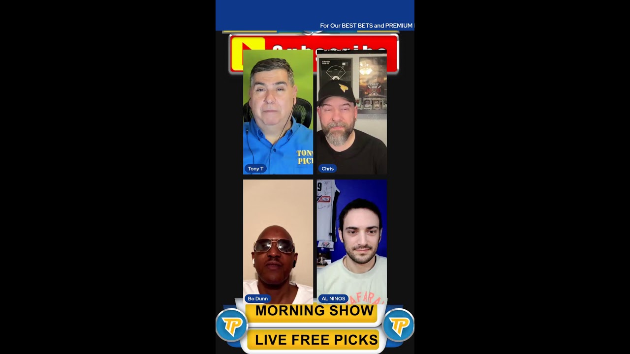 Live NCAAB Picks Tonys Picks Morning Show 2-16-2026 📱