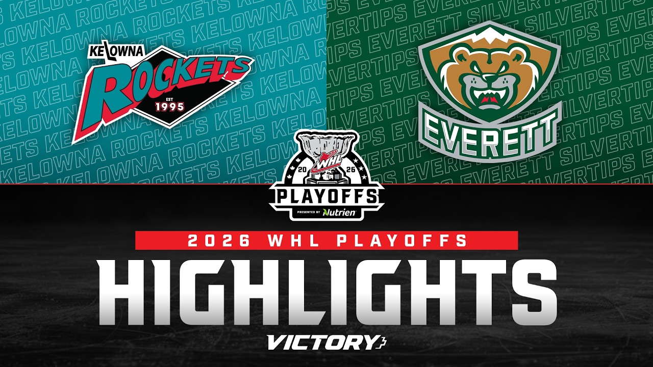 Kelowna Rockets at Everett Silvertips - Game 1 | 2026 WHL Playoffs Highlights
