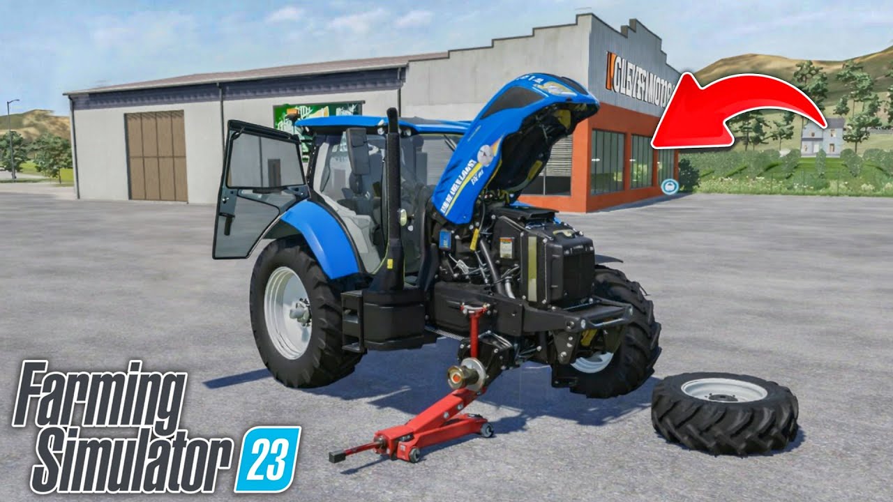 Как купить трактор New Holland в FS23? Farming Simulator 23