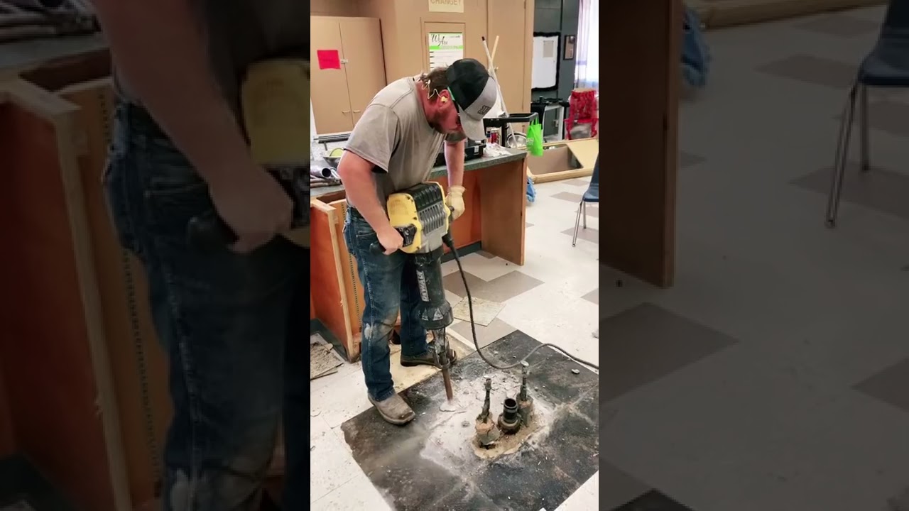 Jackhammer construction sound effect