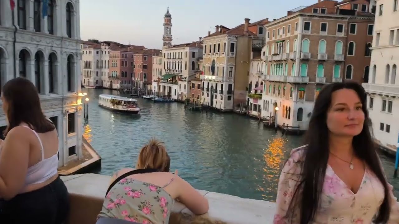 Ponte Rialto / мост Риальто , днём и вечером