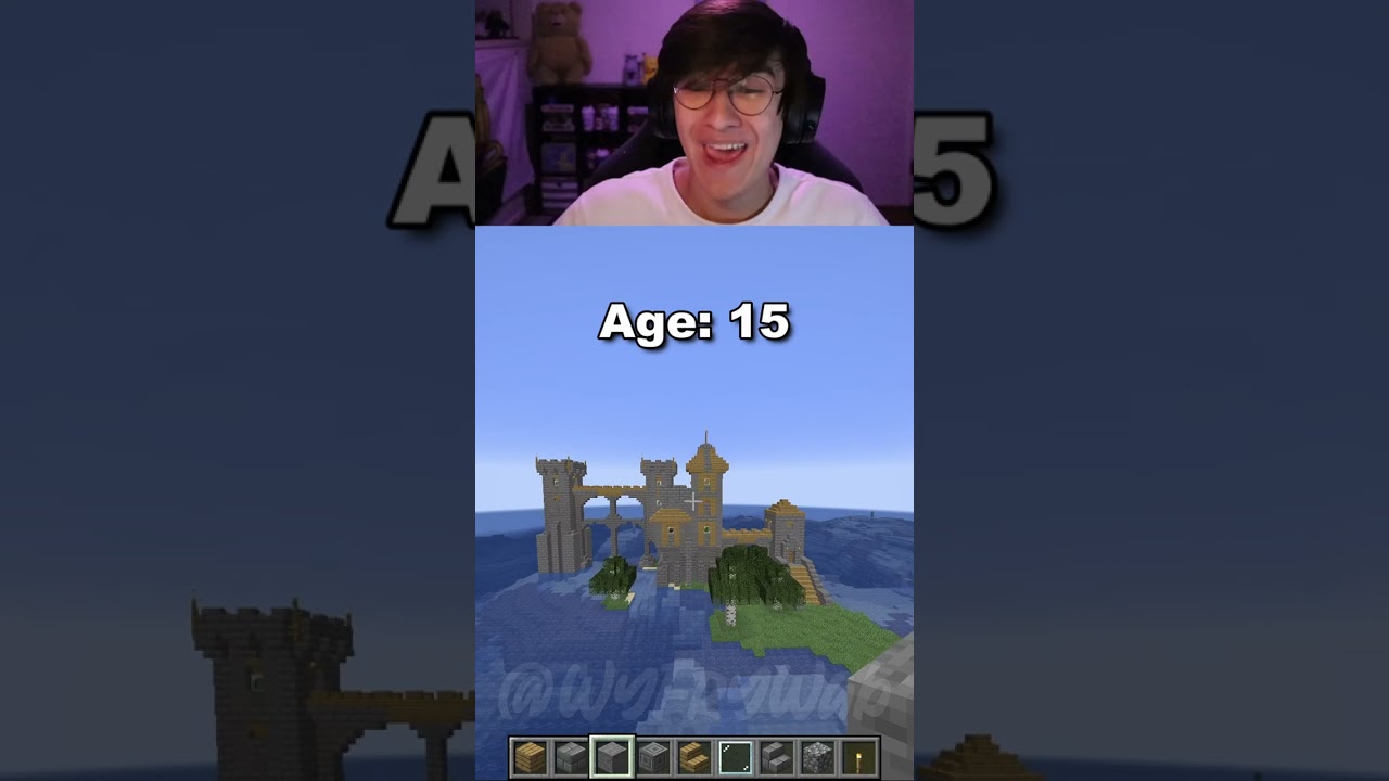 Minecraft Castles at Different Ages 😳