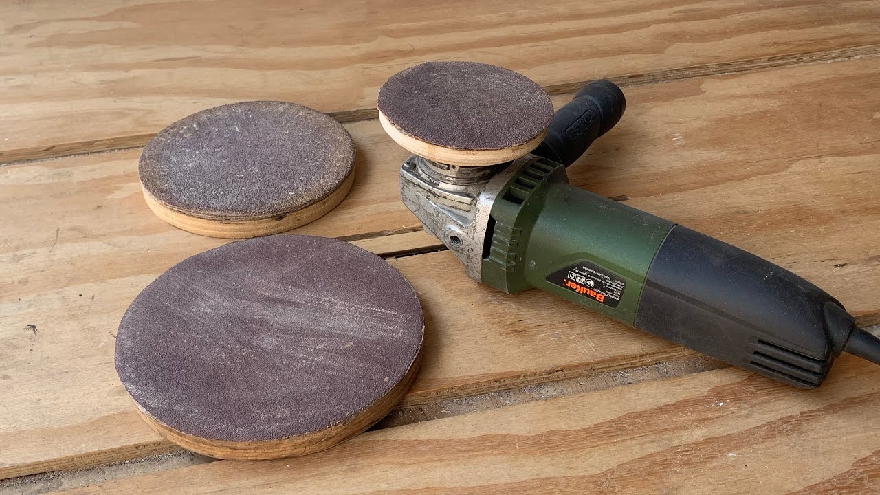 IMPOSIBLE HACERLO MÁS FÁCIL/DISCO PARA LIJAR CON LA AMOLADORA😎🛠