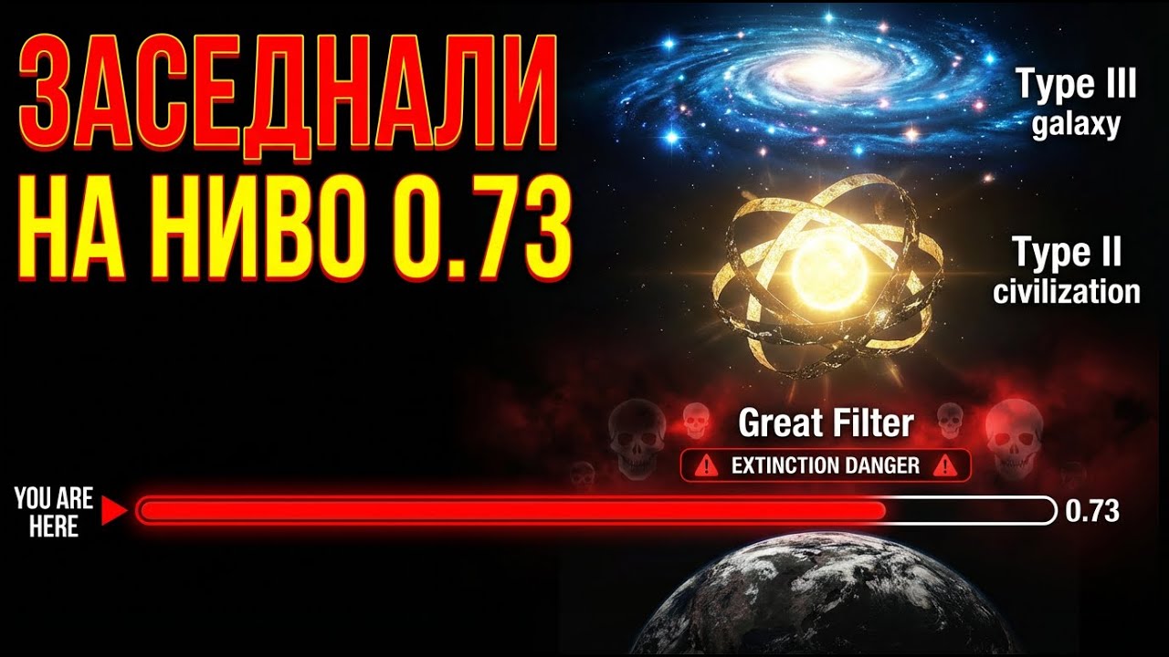 Скалата на Кардашов: Човечеството е заседнало на ниво 0.73. Ще стигнем ли до 1 преди да изчезнем?