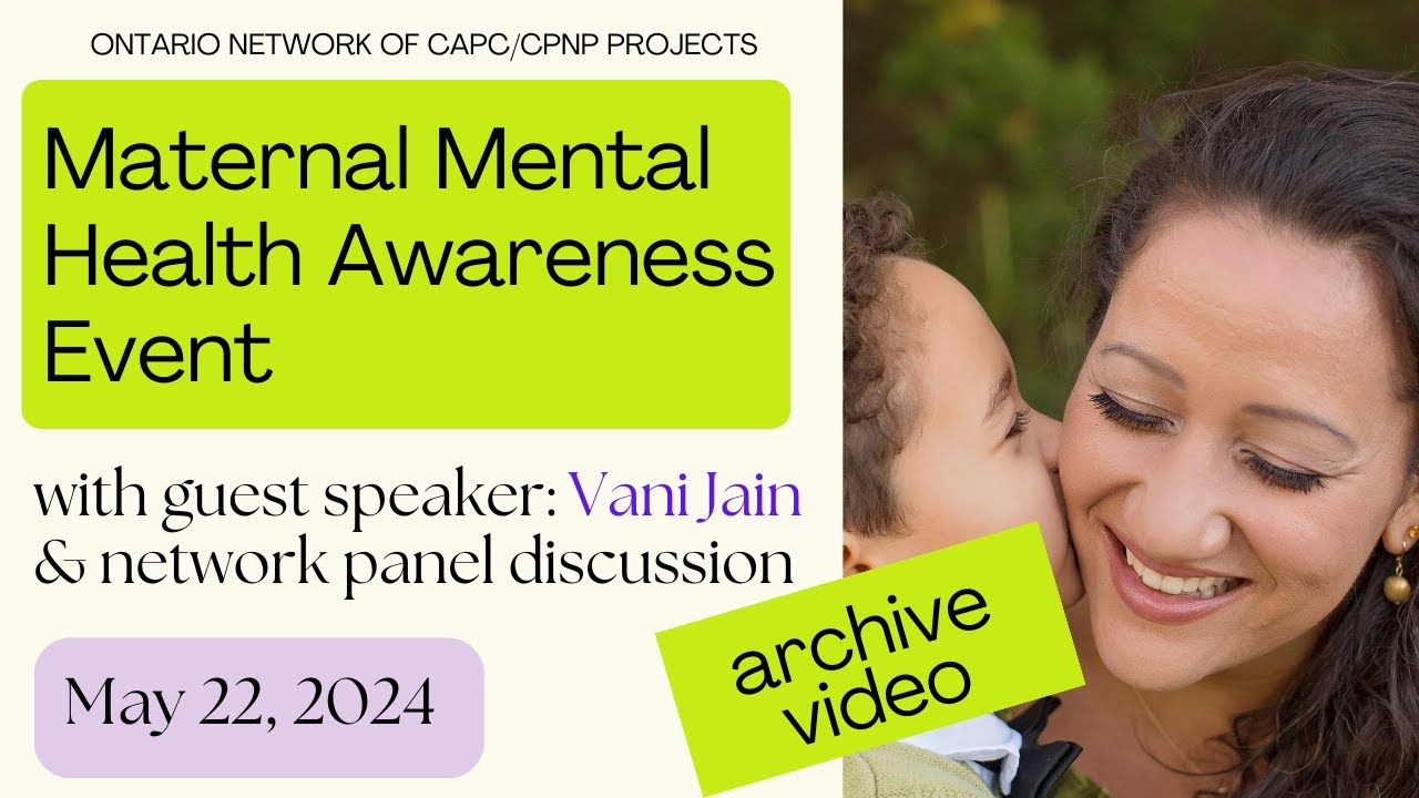 Network Maternal Mental Health Awareness Event