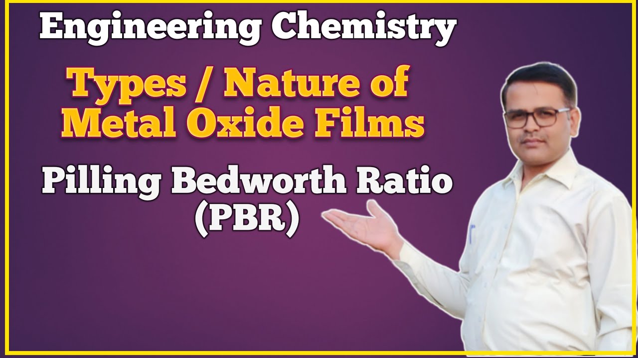 Types of Metal Oxide films | Nature of Metal oxide film | PBR | Pilling Bedworth Ratio