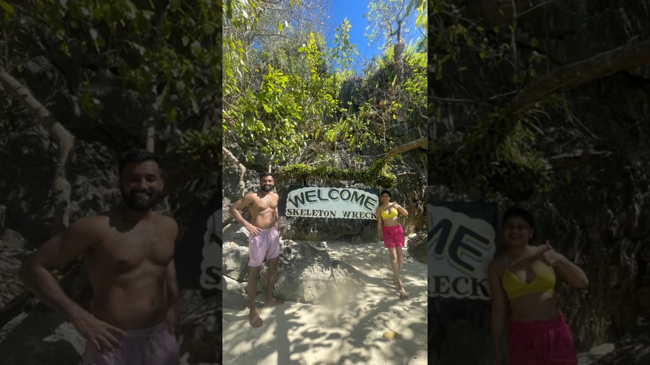 🤯SKELETON WRECK in CORON,PALAWAN🇵🇭is an awesome spot for free-diving, scuba & snorkelling!!🤿